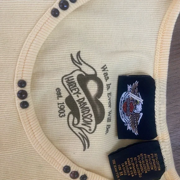 💖 Harley-Davidson Motorcycles Y2K Vintage Cute Tank Top​ - Picture 3 of 3